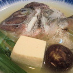 Gion Ooshima - 鯛のかぶと酒蒸し