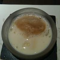 豆乳とんしゃぶ 寅太郎 - お通しの湯葉豆乳？