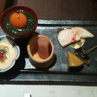 豆乳とんしゃぶ 寅太郎 - 別料金の前菜500円。