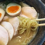 麺匠 桂邸 - 麺アップ