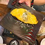 東京ミート酒場 - マッシュルームのオムレツ