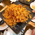 東京ミート酒場 - 揚げジャガと生ウニの濃厚ウニソース