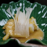 割烹旅館 廣美亭 - まんぼう茶釜 菖蒲独活
