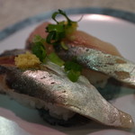 回転鮨 清次郎 - 鯵