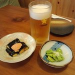 鳥料理　とりひろ - お通し　２種