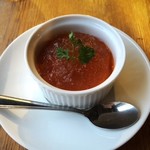 ヴァン・デ・トラントサンク - パプリカのムース。