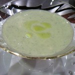 ステーキ＆ワイン オクソン - スープ