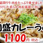 W肉盛カレーうどん