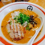 らーめん田 - ★★★工場鳥 850円 担々麺風だが本物と比べるとパンチがイマイチ