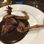 Le bistro Melanger - 赤平産の鳩のサルミソース