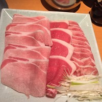 銀座しゃぶ通 - しゃぶしゃぶ用お肉