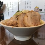 麺屋 歩夢 - 【2018.6.1】小ラーメン¥750 横からのショット。