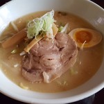 津軽おのえ温泉 日帰り宿 福家 - 味噌ラーメン