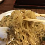 ラーメン 力丸 - 麺　リフト