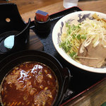 佐々木家 秋田本店 - 魚ってりつけ麺　300ｇ