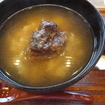 京都和久傳 - 鯛の味噌煮茶漬け（温）