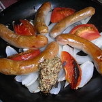 ピッツェリア　ラ・ロカンダ・デル・ピットーレ - 窯焼きソーセージ