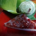 坂根屋 - 水無月.・麸餅