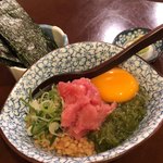 Shunsai Kappou Washin - ネギトロめかぶ納豆 700円