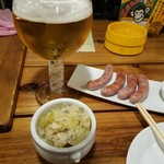 自家製ソーセージ＆麦酒 SARU BACON - 