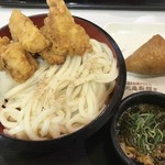 丸亀製麺 - 鶏天ざるうどん