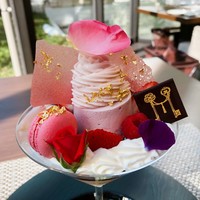 グラマシースイート ストリングスホテル名古屋 - ライチとローズの美をテーマにしたパフェ！