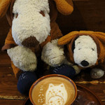 うさぎとぼく - 阿倍野で人気のカフェ『うさぎとぼく』さんに
      今年、初訪問した時に描いてもらったラテアートだよ～♪
      (アップするのが忘れてました・・・汗)
      