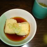 いしい釜めし茶屋 - めちゃくちゃ美味しい揚げたての揚げだし豆腐❤