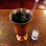 古城 - アイスコーヒー（ナポリタンランチ）