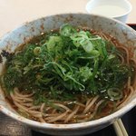 生そば 丼ぶり あずみ野 - 九条ネギそば