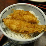 長寿庵 小倉台店 - ミニ穴子天丼