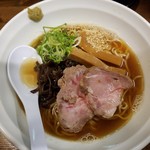 極だし拉麺 和 - 二段熟成正油煮干し和えそば