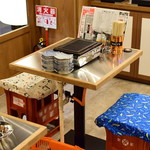 飛騨焼肉ホルモンぼたん - セルフ酒場席