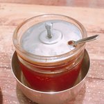 スパイスカレー モクロミ - 辛味オイル