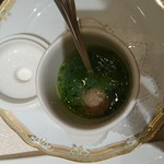 名古屋観光ホテル - 海苔のスープ
