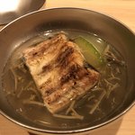 はらまさ - 冬瓜、天然鰻、ジュンサイ。