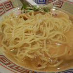 煮干らぁめん 有頂天 - 麺アップ