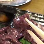 網焼き さわだ - 2018年6月3日  キモ刺しリフト