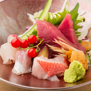 "Sashimi platter" selected in Toyosu, caught from all over the country