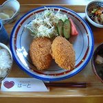 カフェレストハート - コロッケ定食