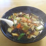 中華料理 謝謝 - 湯気がもうもう