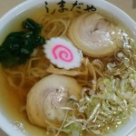 しまだや - 手打ちラーメン650円