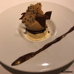 カーサ・デル・チーボ - マスカルポーネのプリンとエスプレッソのジェラート