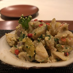 カーサ・デル・チーボ - 北寄貝のタルターラ