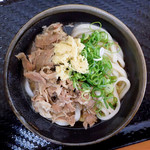 こがね製麺所 - 肉ぶっかけ冷