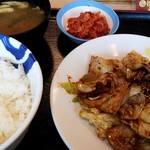 松屋 - 回鍋肉定食