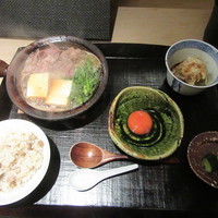 汐見 - 「すき焼き御膳」一式