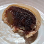 清寿軒 - 栗最中　断面