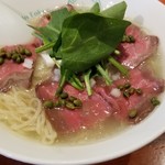 麺屋 六感堂 - 冷製 赤い生山椒そば