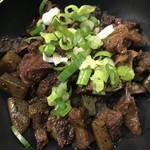 Monja Okonomiyaki No Mise Teppan Dainingu Okonomiya - 和牛のすじコン炒め